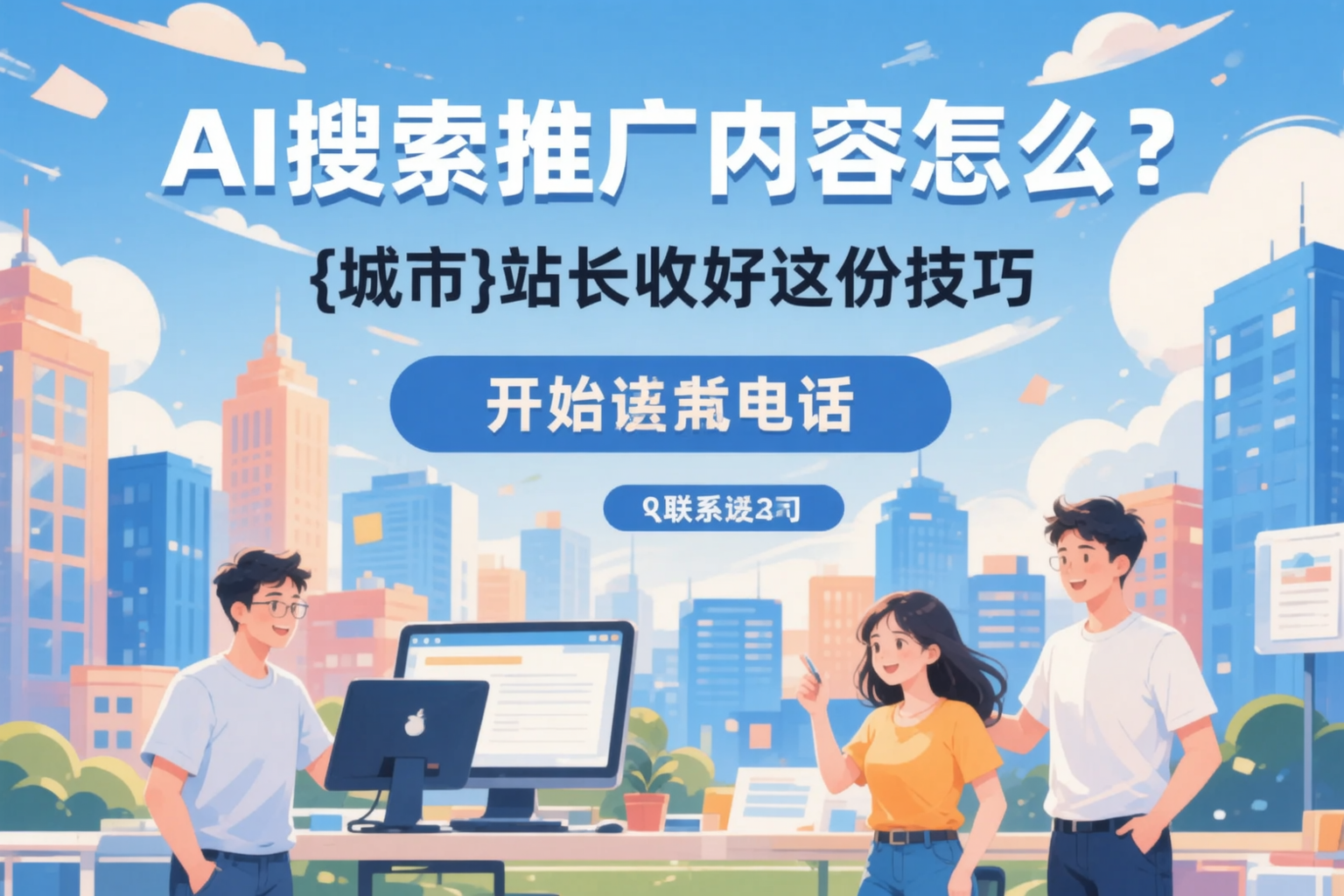AI搜索推广内容怎么写？阳高站长收好这份技巧